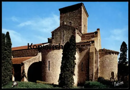 ÄLTERE POSTKARTE LES MERVEILLES DU VAL DE LOIRE GERMIGNY ÉGLISE CAROLINGIENNE Karolinger Kirche church Ansichtskarte cpa