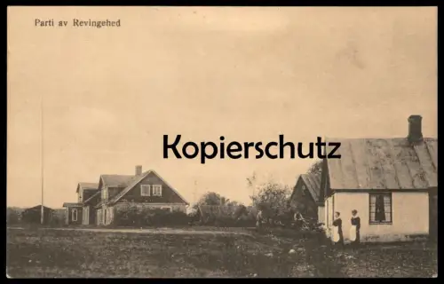 ALTE POSTKARTE PARTI AV REVINGEHED PANORAMA bei Revingeby Sverige Schweden Ansichtskarte postcard cpa AK