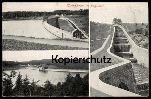 ALTE POSTKARTE TALSPERRE VOGTLAND WERDA FALKENSTEIN GEIGENBACH-TALSPERRE Ansichtskarte cpa AK postcard