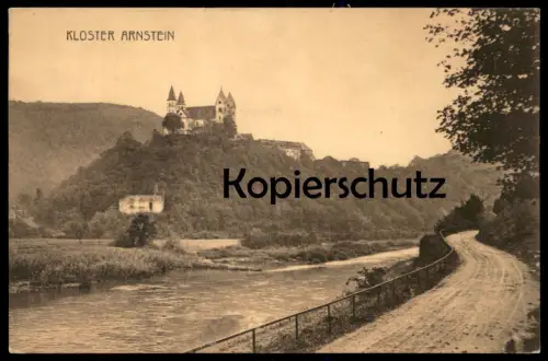 ALTE POSTKARTE KLOSTER ARNSTEIN SEELBACH OBERNHOF NASSAU LAHN couvent abbey postcard Ansichtskarte cpa AK