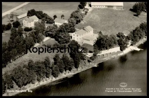 ÄLTERE POSTKARTE SUNDS HERRGARD ANG. LEKERYD Sverige Jönköping Sweden Ansichtskarte AK cpa postcard