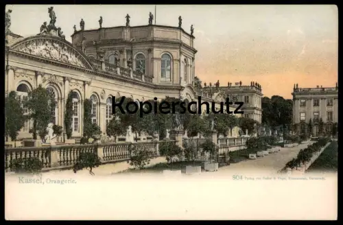 ALTE POSTKARTE KASSEL ORANGERIE Cassel AK Ansichtskarte cpa postcard