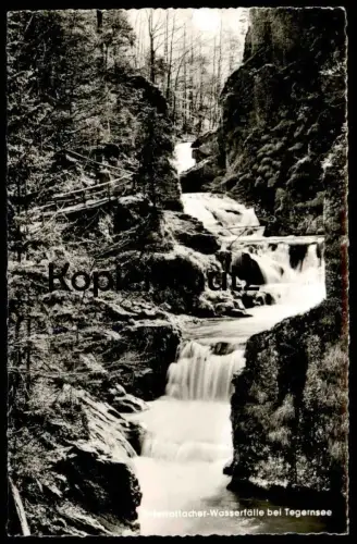 ÄLTERE POSTKARTE ENTERROTTACHER-WASSERFÄLLE BEI TEGERNSEE cascade Ansichtskarte postcard cpa AK