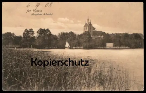 ALTE POSTKARTE ALT-RUPPIN RUPPINER SCHWEIZ Neuruppin postcard cpa AK Ansichtskarte