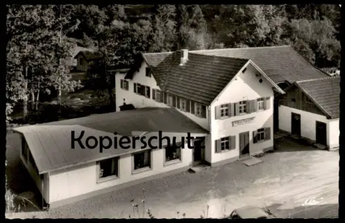 ÄLTERE POSTKARTE GASTHOF BERG UND TAL PFRONTEN VILSTAL BESITZER FAMILIE LOTTER cpa AK Ansichtskarte postcard