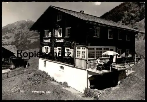 ÄLTERE POSTKARTE GAMPABING VORARLBERG St. Gallenkirch Gampaping postcard cpa AK Ansichtskarte