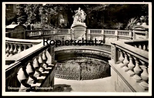 ALTE POSTKARTE DONAUESCHINGEN DONAUQUELLE Quelle Spring la source Ansichtskarte cpa AK postcard