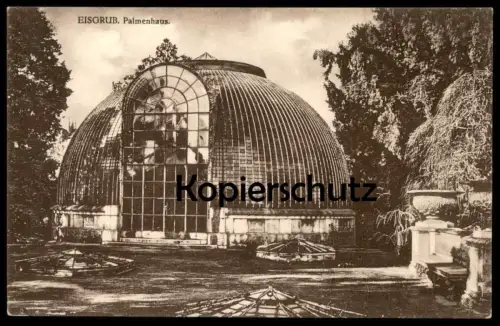 ALTE POSTKARTE EISGRUB PALMENHAUS FÜRST LIECHTENSTEIN SCHLOSS LEDNICE Mähren Ansichtskarte cpa AK postcard