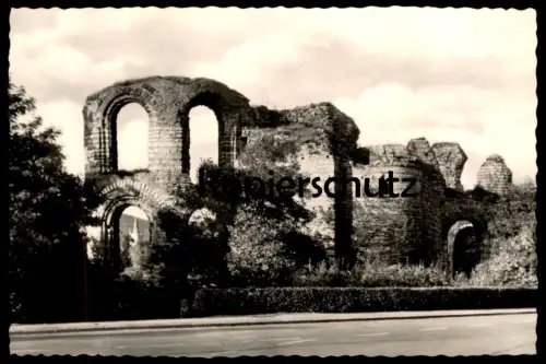 ÄLTERE POSTKARTE TRIER KAISERTHERMEN Römische Therme Bad bath bain Ansichtskarte postcard cpa AK