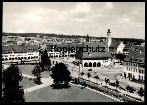 ÄLTERE POSTKARTE FREUDENSTADT IM SCHWARZWALD MARKTPLATZ VOM KIRCHTURM GESEHEN PANORAMA cpa AK Ansichtskarte postcard