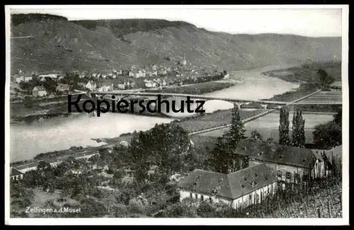 ALTE POSTKARTE ZELTINGEN AN DER MOSEL postcard Ansichtskarte AK cpa