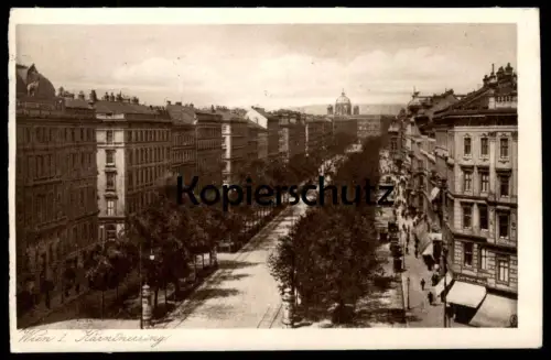 ALTE POSTKARTE WIEN I. KÄRNTNERRING CHEMIST KÄRNTNER RING Österreich cpa AK Ansichtskarte postcard