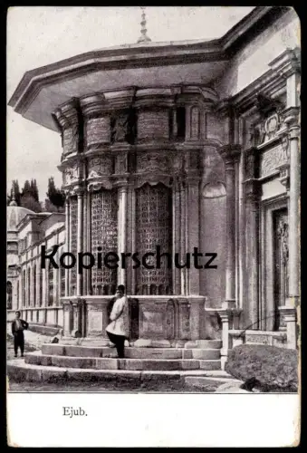 ALTE POSTKARTE EJUB CONSTANTINOPLE CONSTANTINOPEL Konstantinopel Turkey Türkei cpa AK Ansichtskarte postcard