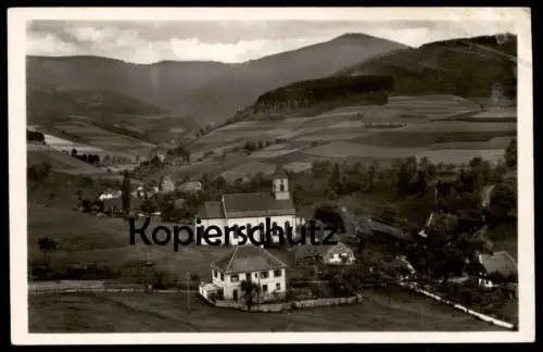ALTE POSTKARTE YACH IM SCHWARZWALD BAHNSTATION ELZACH PANORAMA cpa postcard Ansichtskarte AK