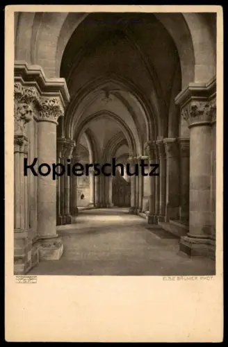 ALTE POSTKARTE MAGDEBURG DOM NÖRDLICHER CHORUMGANG ELSE BÄUMER PHOTO FOTO postcard Ansichtskarte cpa AK