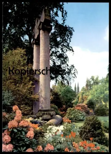 ÄLTERE POSTKARTE WIESBADEN NIZZAPLÄTZCHEN IM KURPARK AK cpa postcard Ansichtskarte