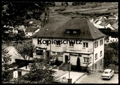 ÄLTERE POSTKARTE HOTEL NIMSTAL SEFFERN EIFEL Bitburger Pils Land Moped AK postcard Ansichtskarte cpa
