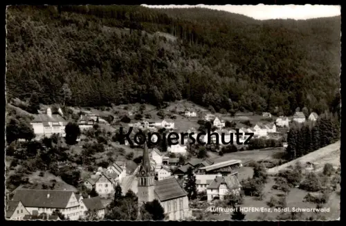 ÄLTERE POSTKARTE LUFTKURORT HÖFEN ENZ NÖRDLICHER SCHWARZWALD AK postcard Ansichtskarte cpa