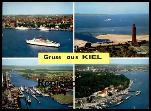 ÄLTERE POSTKARTE GRUSS AUS KIEL LABOE EHRENMAL U-BOOT submarine Schiff ship Ansichtskarte AK postcard cpa