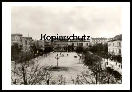 ÄLTERE POSTKARTE FRANKFURT ODER BLICK AUF DAS STADTTHEATER 1893 Theater theatre Ansichtskarte postcard cpa AK