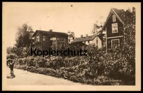 ALTE POSTKARTE PARTI FRON HARGSHAMN SVERIGE bei Östhammar Schweden Sweden Ansichtskarte AK cpa postcard
