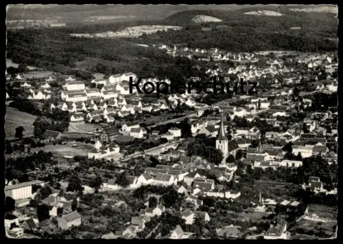 ÄLTERE POSTKARTE LENGERICH IN WESTFALEN ORIGINAL LUFTFOTO LUFTBILD PANORAMA Total AK postcard Ansichtskarte cpa