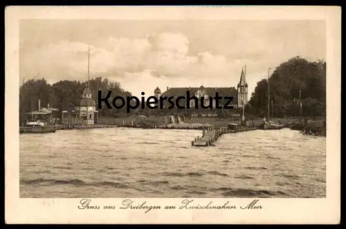 ALTE POSTKARTE GRUSS AUS DREIBERGEN AM ZWISCHENAHNER MEER 1917 BAD ZWISCHENAHN Ansichtskarte postcard cpa AK