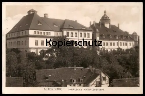 ALTE POSTKARTE ALTENBURG FREIADLIGES MAGDALENENSTIFT Stift Stiftung postcard Ansichtskarte cpa AK