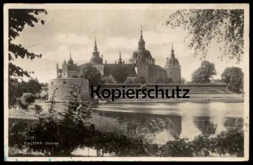 ALTE POSTKARTE KALMAR SLOTTET Slot Schloss castle chateau Schweden Sweden Ansichtskarte AK cpa postcard