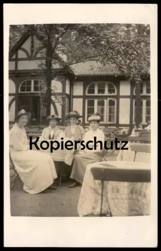 ALTE FOTO POSTKARTE HANNOVER VERM. LISTER THURM Turm Sonntagstracht Ansichtskarte AK postcard cpa photo
