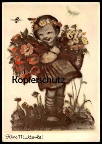 ALTE POSTKARTE FÜRS MUTTERLE HUMMEL Nr. 5234 Mutter mother Mama la mère cpa AK Ansichtskarte postcard