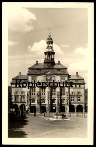 ÄLTERE POSTKARTE LÜNEBURG RATHAUS 1949 AUS DEM MITTELALTER SCHAUSEITE BAROCK town hall Ansichtskarte AK postcard AK