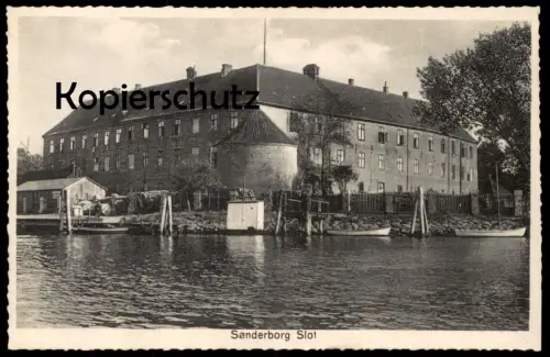 ALTE POSTKARTE SONDERBORG SLOT Sønderborg Schloss chateau castle Danmark Denmark Dänemark Ansichtskarte postcard AK