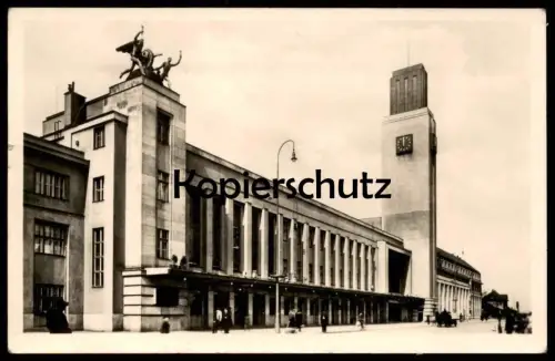 ALTE POSTKARTE HRADEC KRÁLOVÉ NÁDRAZÍ Königgrätz Bahnhof station gare Tschechische Republik Ansichtskarte postcard cpa