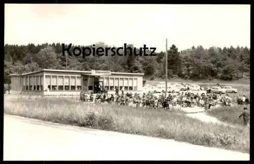 ÄLTERE POSTKARTE TALSPERRE PÖHL KONSUM GASTSTÄTTE TALSPERRENBLICK KREIS PLAUEN VOGTLAND barrage Ansichtskarte postcard