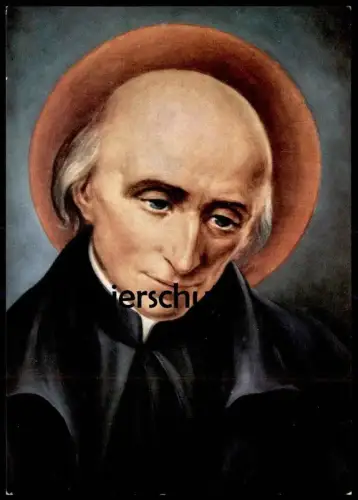 ÄLTERE POSTKARTE HEILIGER VINZENZ PALLOTTI NACH EINEM GEMÄLDE VON ALFRED GOTTWALD Ansichtskarte postcard cpa AK