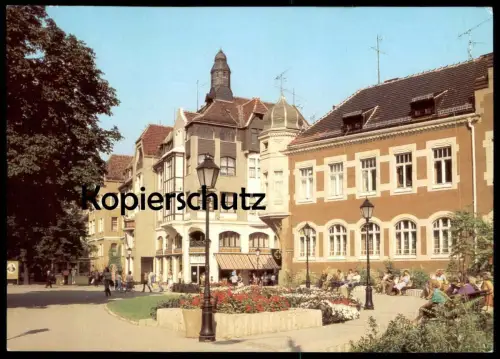 ÄLTERE POSTKARTE ZWICKAU BLICK ZUR INNEREN PLAUENSCHEN STRASSE Plauensche Strasse Ansichtskarte postcard cpa AK