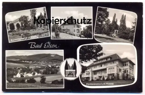 ÄLTERE POSTKARTE BAD EILSEN STEINGARTEN SANATORIUM HASSE PARKSANATORIUM KURMITTELHAUS Ansichtskarte cpa AK postcard