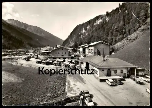 ÄLTERE POSTKARTE BRENNERPASS ZOLLÄMTER PASSO BRENNERO DOGANE LKW FIAT 690 camion truck Italien Italia italy postcard cpa