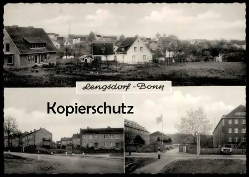 ÄLTERE POSTKARTE BONN LENGSDORF NEUBAUTEN WIRTSCHAFTSMINISTERIUM Ministerium Ansichtskarte AK