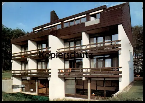 ÄLTERE POSTKARTE EHLSCHEID WESTERWALD HOTEL GARNI HAUS ROSENECK Rengsdorf-Waldbreitbach Ansichtskarte cpa postcard AK