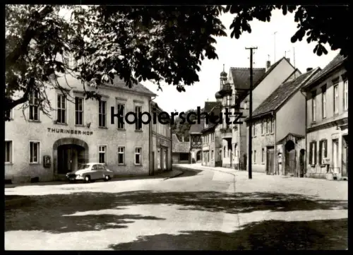 ÄLTERE POSTKARTE ROSSLEBEN KR. ARTERN RICHARD-HÜTTIG-PLATZ cpa AK Ansichtskarte postcard