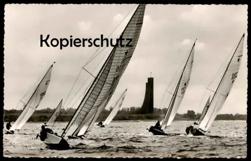 ÄLTERE POSTKARTE LABOE SEGELREGATTA OSTSEE SEGELN sailing regatta competition vessel ship Ansichtskarte postcard cpa AK
