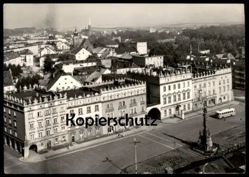 ÄLTERE POSTKARTE RACIBORZ WIDOK OGOLNY Bus Polen Polska 1973 Ansichtskarte AK cpa postcard