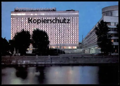 POSTKARTE LENINGRAD HOTEL SOVIETSKAYA Sankt Petersburg St. Peterburg Russia Russland cpa postcard AK