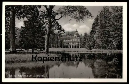ALTE POSTKARTE SCHLOSS FAVORITE IM MURGTAL RASTATT castle chateau Ansichtskarte cpa postcard AK