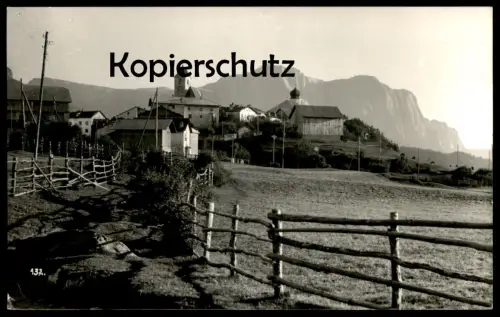 ALTE POSTKARTE LAION POSTA PONTE GARDENA 1954 LAJEN POST WAIDBRUCK Laiun Bozen Bolzano AK Ansichtskarte cpa postcard