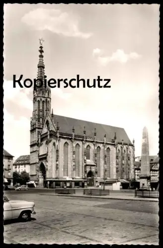 ÄLTERE POSTKARTE WÜRZBURG MARIENKAPELLE OBELISK Denkmal monument Ansichtskarte cpa postcard AK