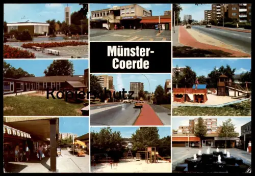 ÄLTERE POSTKARTE ORTSTEIL COERDE MÜNSTER IN WESTFALEN Ansichtskarte cpa postcard AK