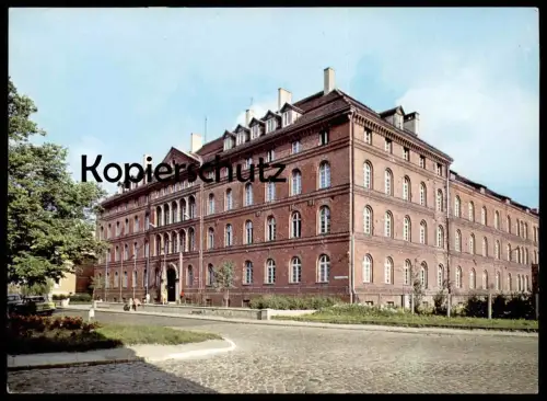 ÄLTERE POSTKARTE GDANSK GMACH POCZTY POLSKIEJ KTOREJ PRACOWNICY 1939 Danzig Polska Poland postcard Ansichtskarte cpa AK